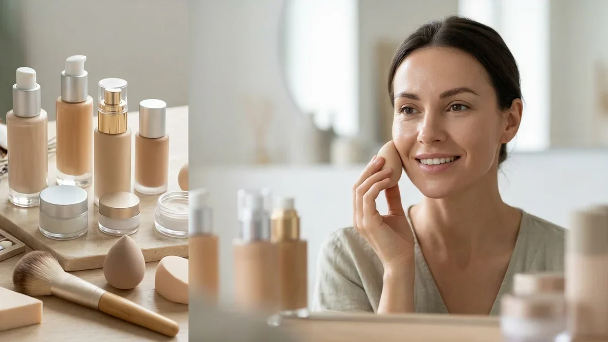 8 Lightweight Foundations for Combination Skin That Balance Oil and Dryness