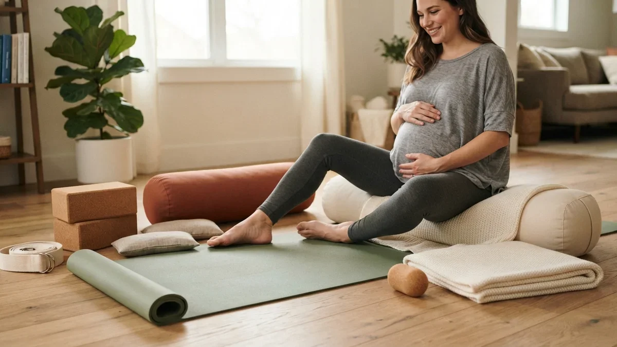 8 Prenatal and Postpartum Yoga Props for a Gentler Practice