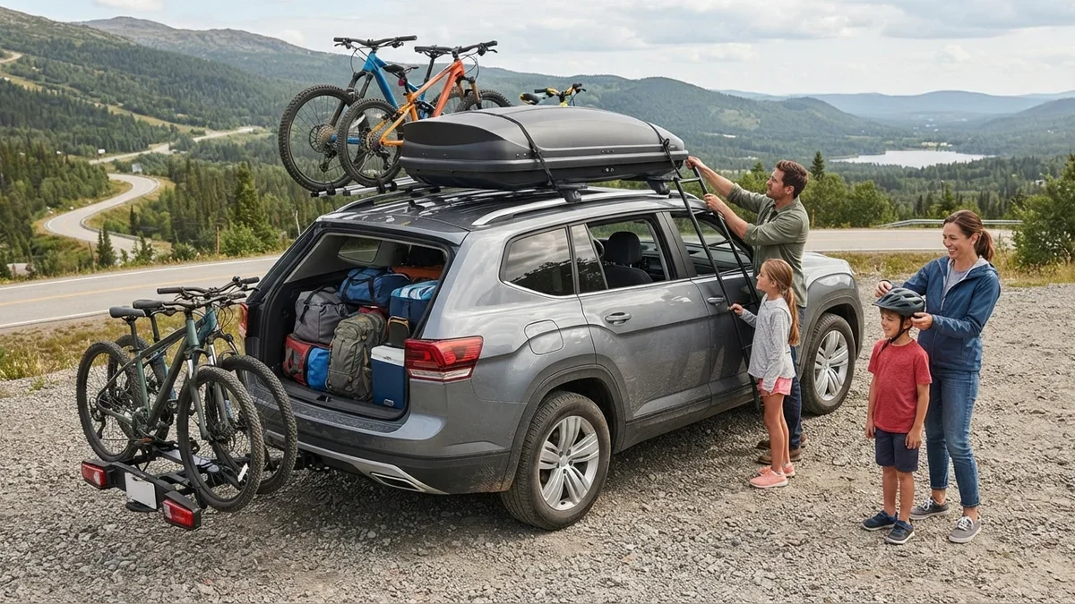 8 Roof Boxes and Bike Racks for Fitting a Family Holiday in One Car