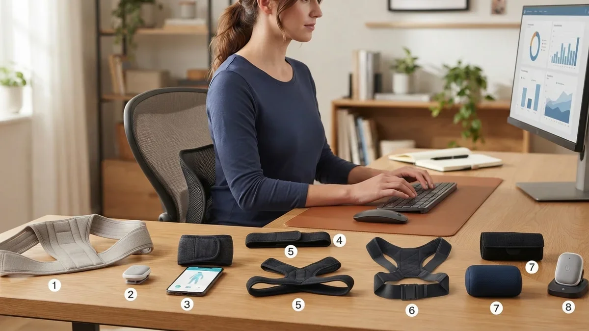 8 Posture-Correcting Wearables and Trainers for Desk-Rounded Shoulders