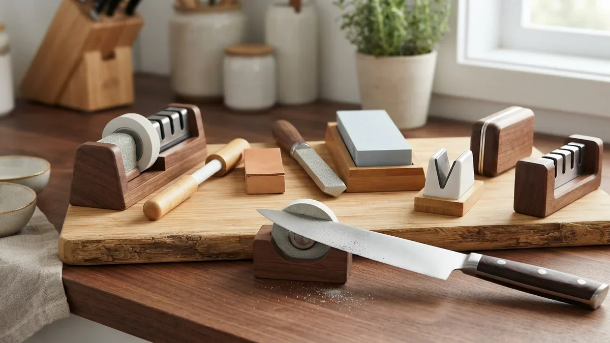 8 Knife Sharpeners with Low-Waste Features for the Kitchen