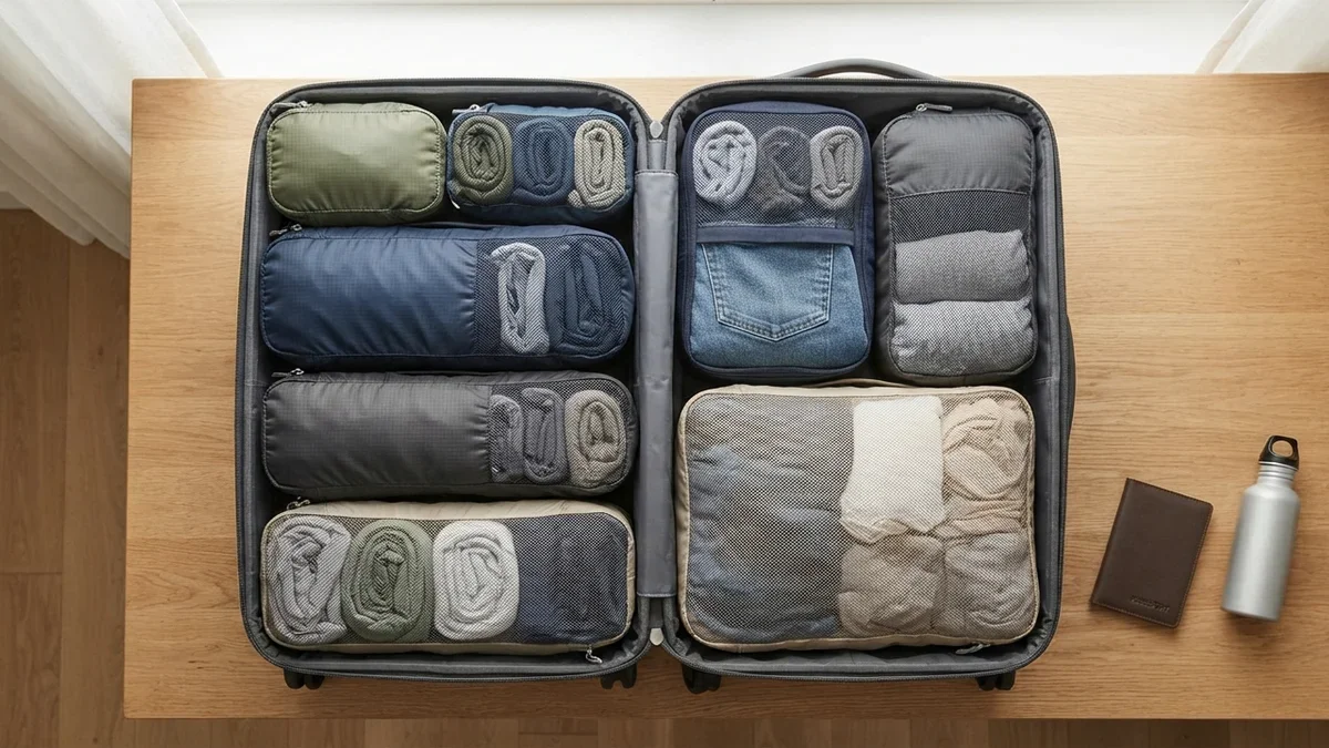 8 Compression Packing Cubes for Carry-On-Only Trips