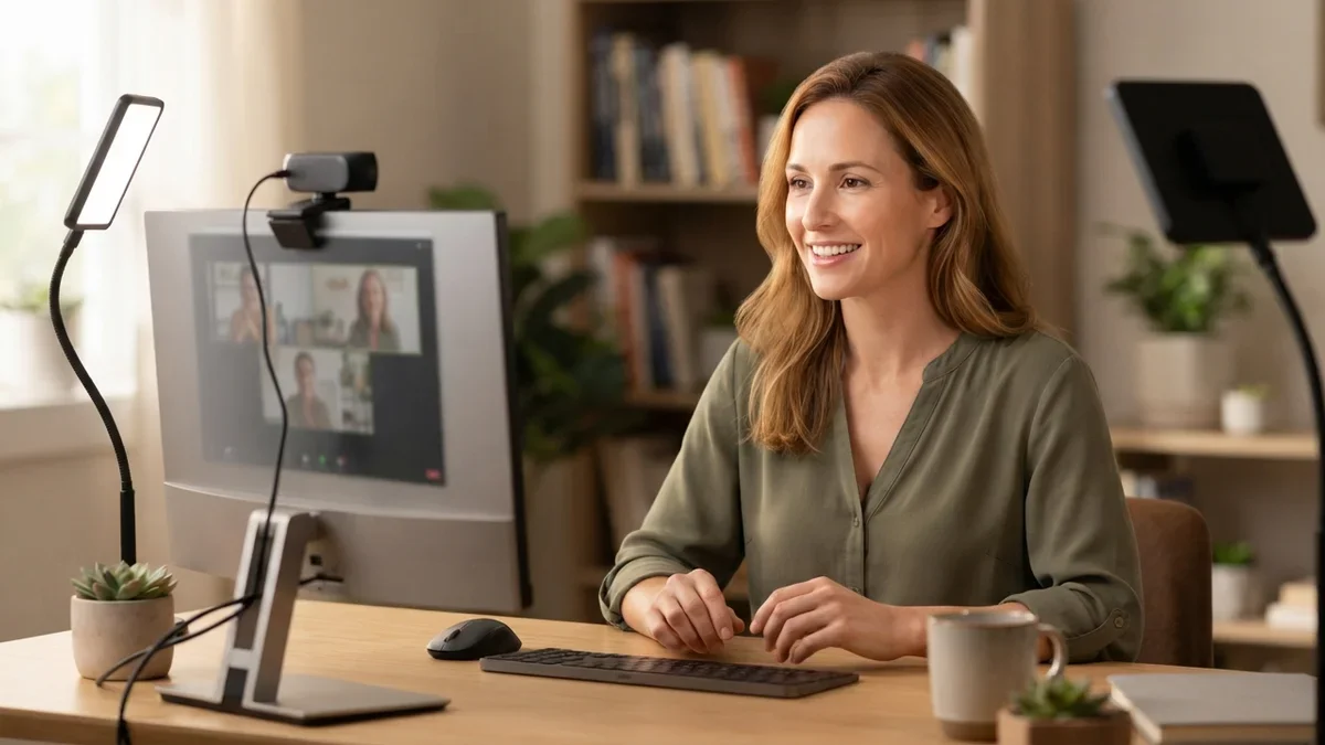 8 Webcam and Desk Lighting Kits for Video Calls That Flatter Your Skin