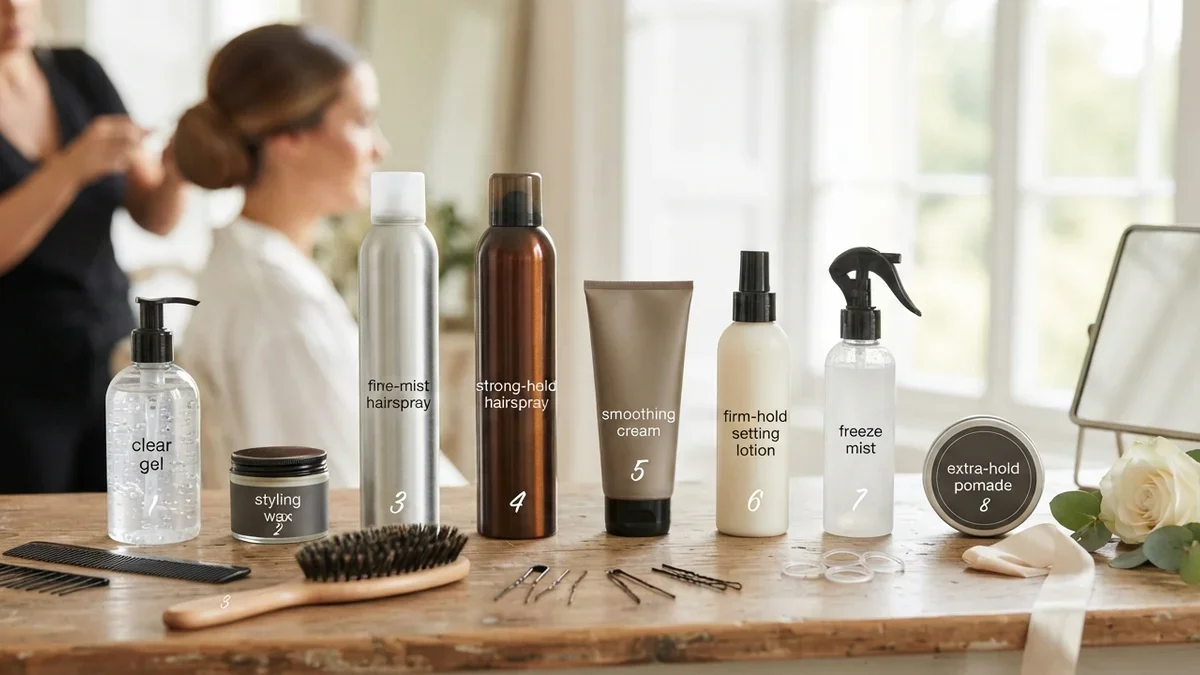 8 Strong-Hold Styling Products for Sleek Bridal and Special-Occasion Updos