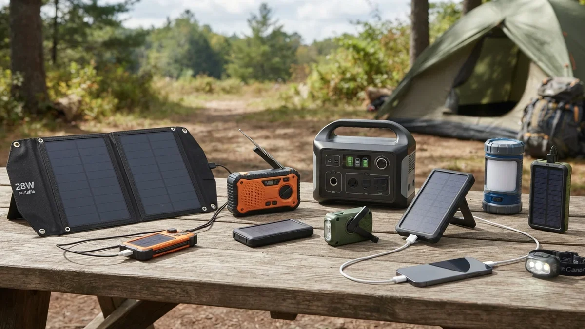8 Solar and Hand-Crank Chargers for Off-Grid Weekends and Power Cuts