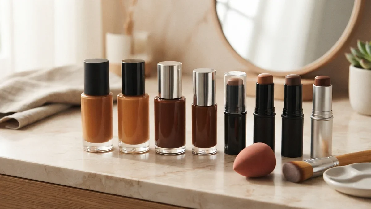 8 Foundations for Darker Skin Tones That Actually Match