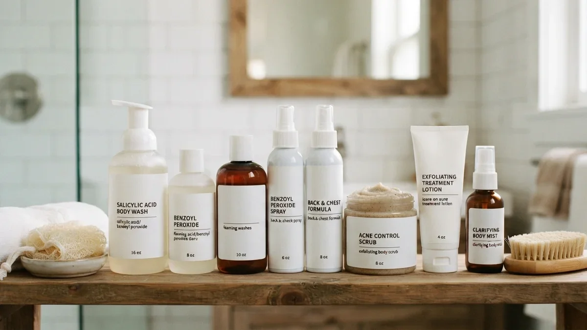 8 Body Acne Washes and Treatments for Clearing Bacne on Back and Chest