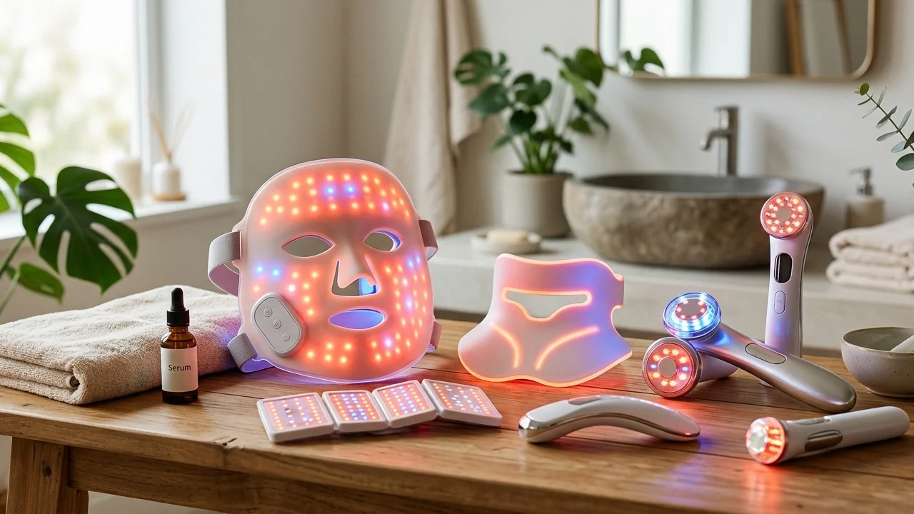 8 LED Light Therapy Devices for Acne and Anti-Aging at Home