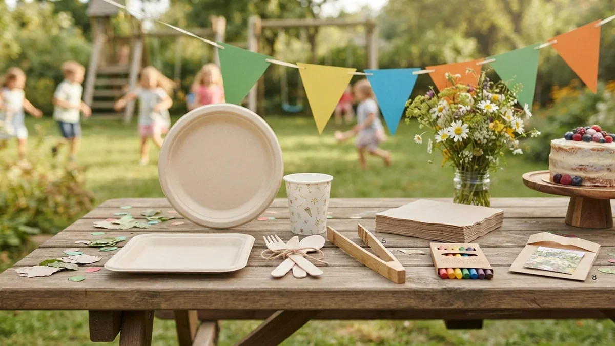 8 Compostable Party Supplies for Children's Birthdays