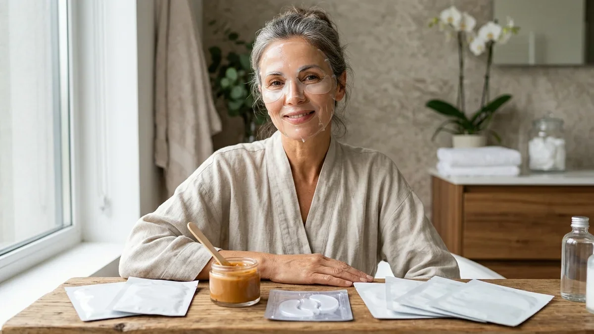 8 Lifting Face Masks for Mature Skin: Sheet, Cream, and Eye Treatments Compared