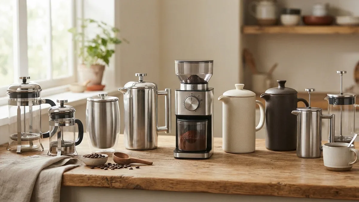 8 French Press and Grinder Picks for a Less Gritty Cup