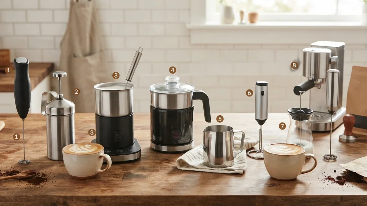 8 Milk Frothers and Home Barista Kits for Cafe-Style Lattes