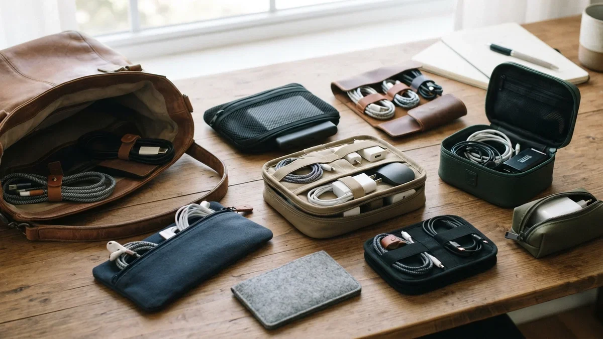 8 Cable and Charger Organizers That End the Handbag Tangle