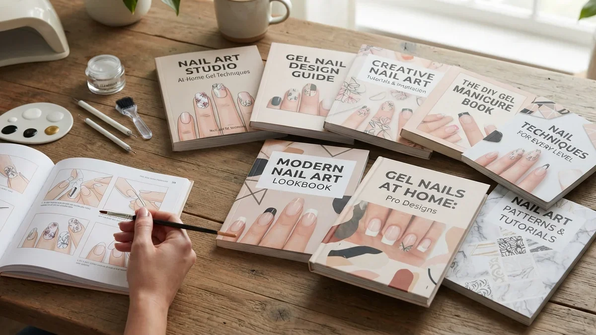 8 Nail Art Design Books for At-Home Gel Manicures