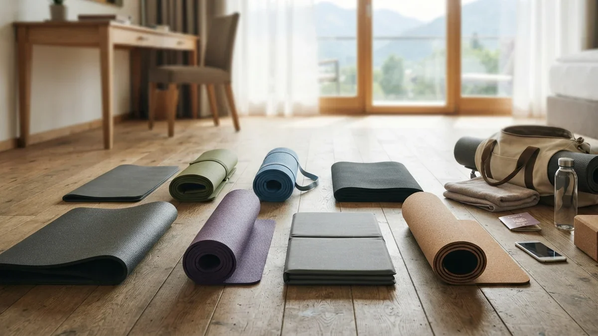 8 Travel Yoga Mats and Foldable Kits for Practising Away From Home