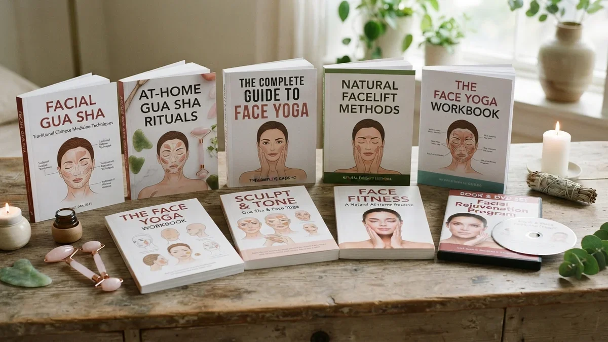 8 Gua Sha and Face Yoga Books for a Natural At-Home Facelift