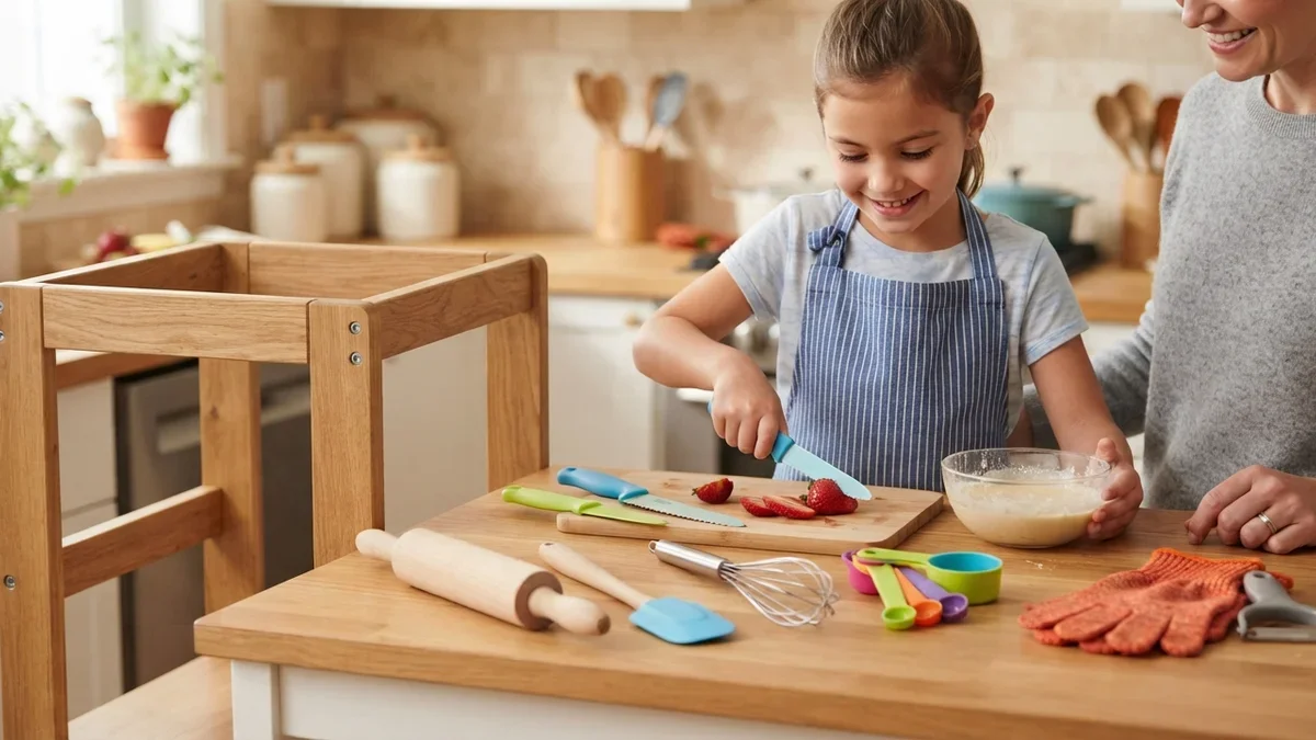 8 Kids' Cooking Tools That Let Children Help Safely