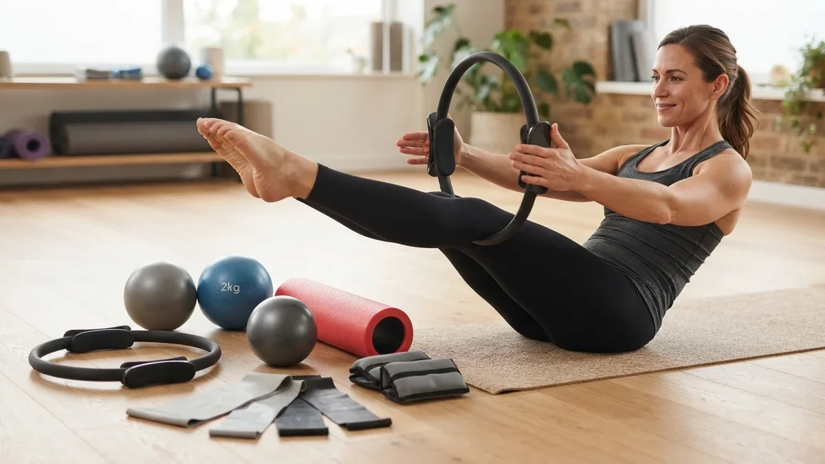 8 Pilates Rings and Small Props for Deep Core Work