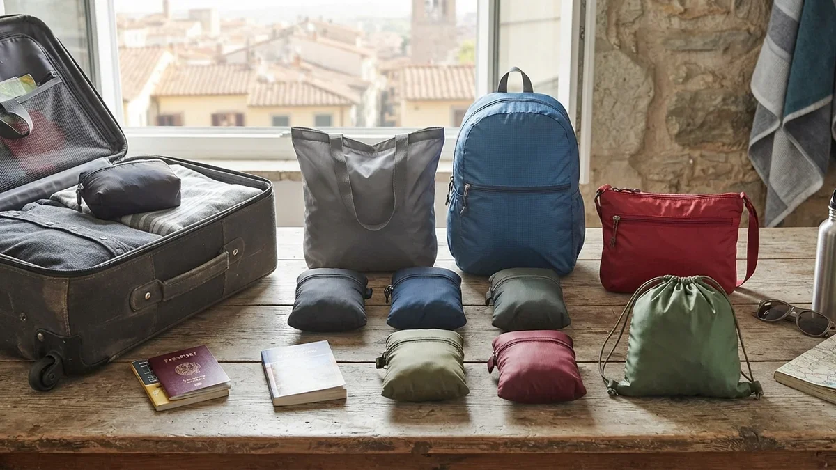 8 Foldable Day Bags That Pack Flat and Save Excess-Baggage Fees