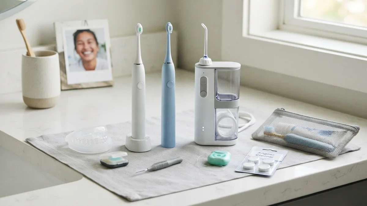8 Smart Toothbrushes, Water Flossers, and Accessories for Braces and Clear Aligner Wearers