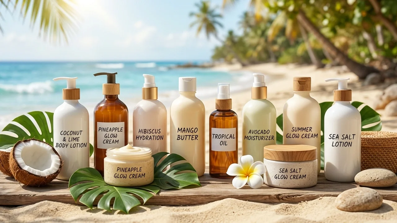 8 Tropical Body Lotions and Creams for a Summer Glow