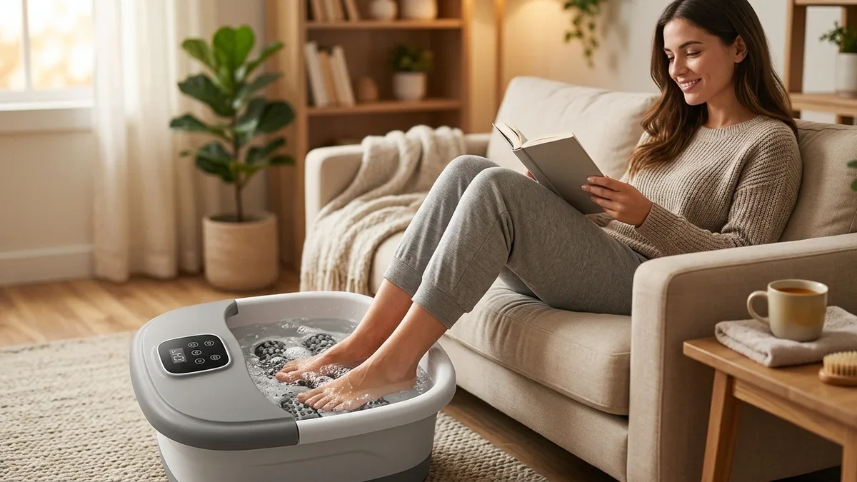 8 Heated Foot Spa Massagers for At-Home Relaxation and Foot Care