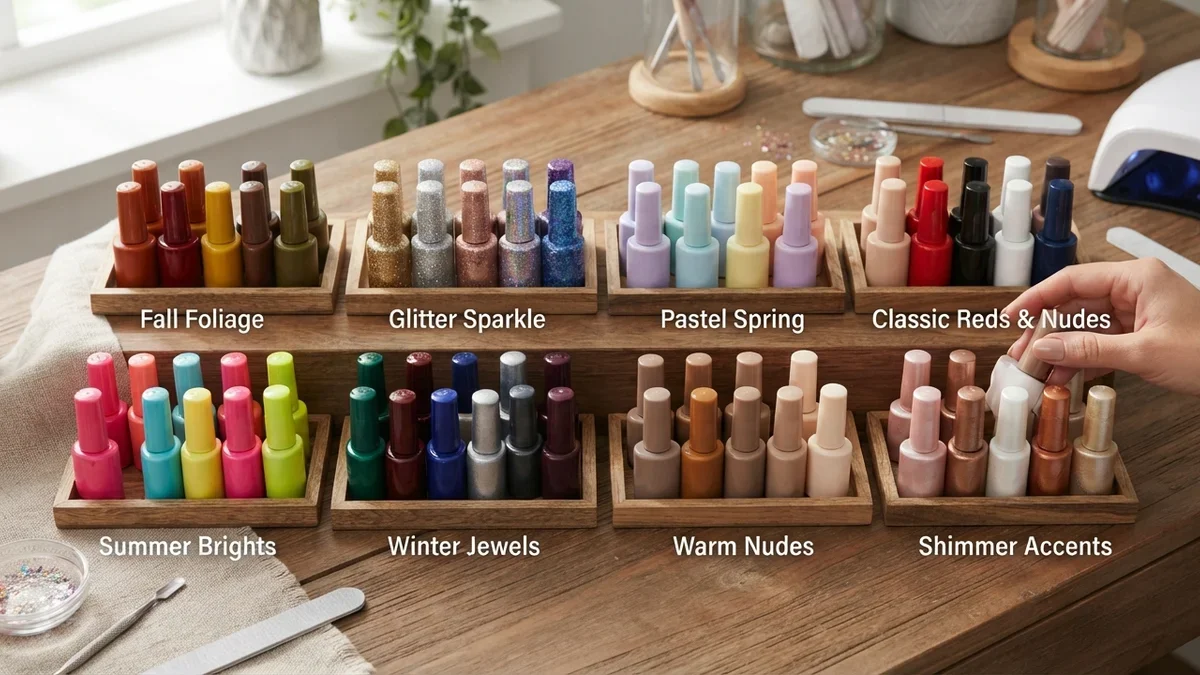 8 Gel Polish Color Sets in On-Trend Seasonal Shades for At-Home Manicures