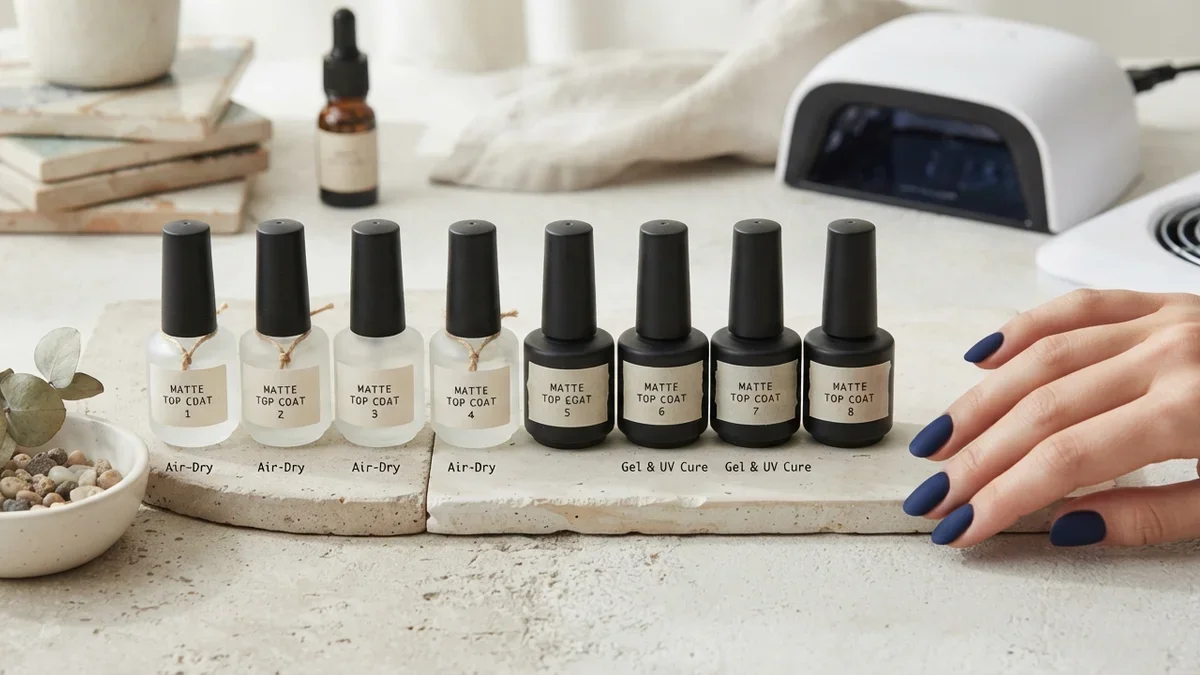 8 Matte Top Coats for a Modern Velvet Nail Finish