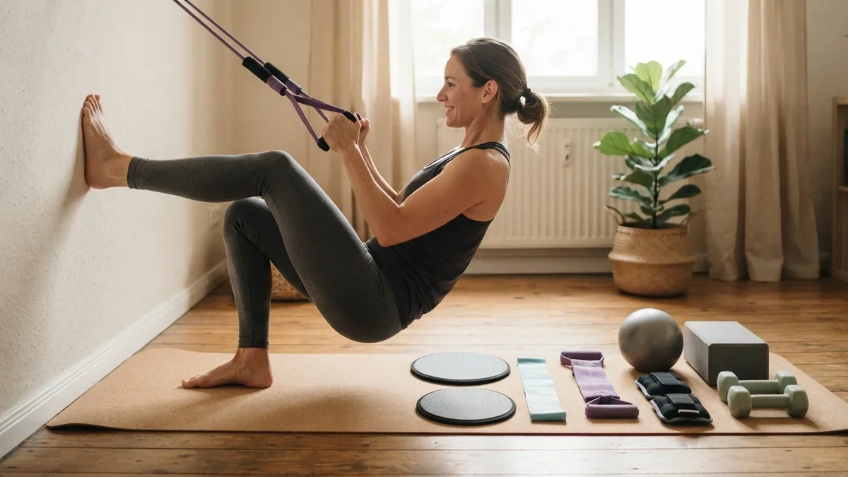 8 Slider and Wall Pilates Kits for Low-Impact Sessions in a Small Flat