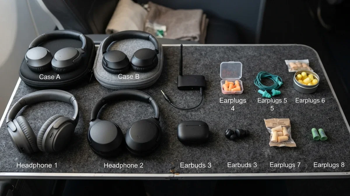 8 Noise-Cancelling Headphones and Earplugs for Long Flights