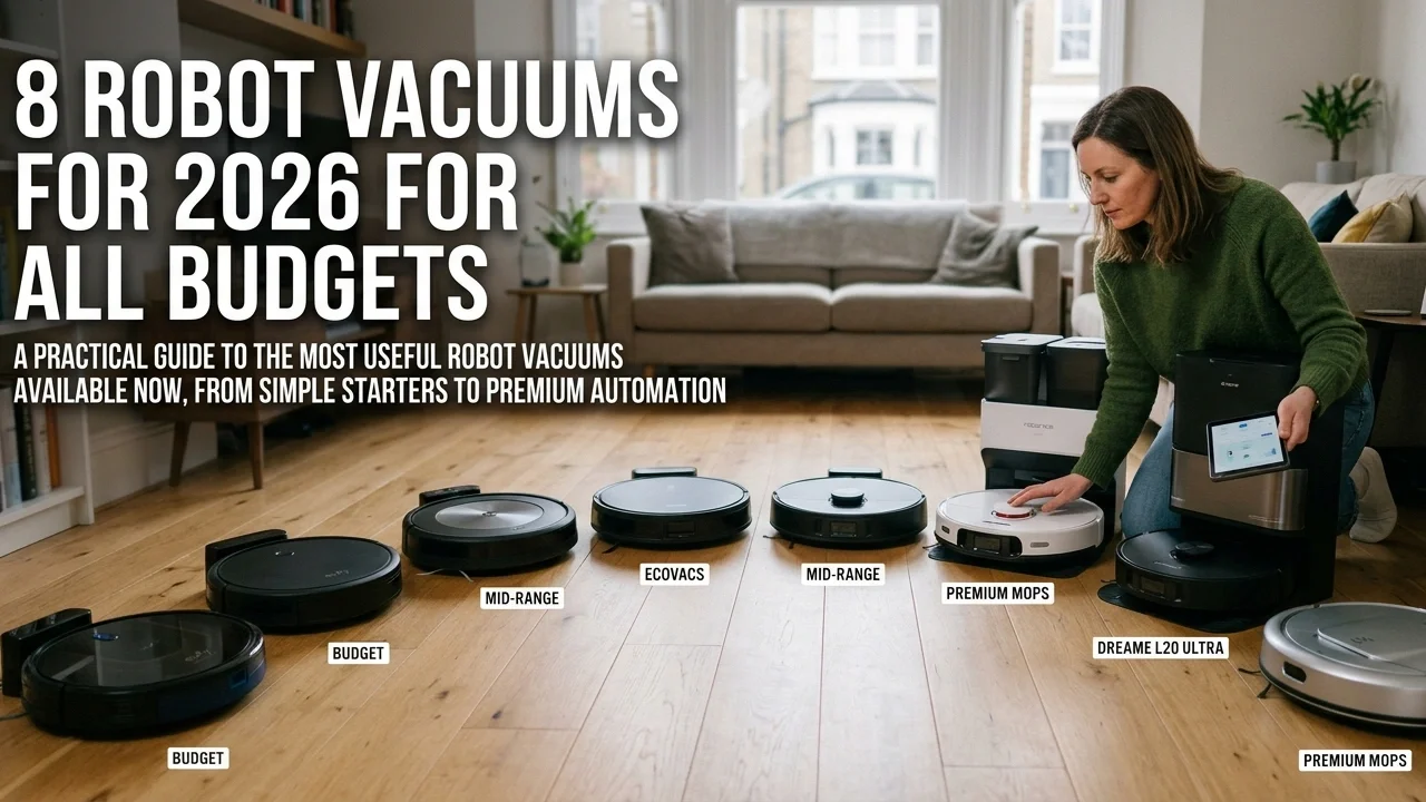 8 Robot Vacuums for 2026 for all Budgets
