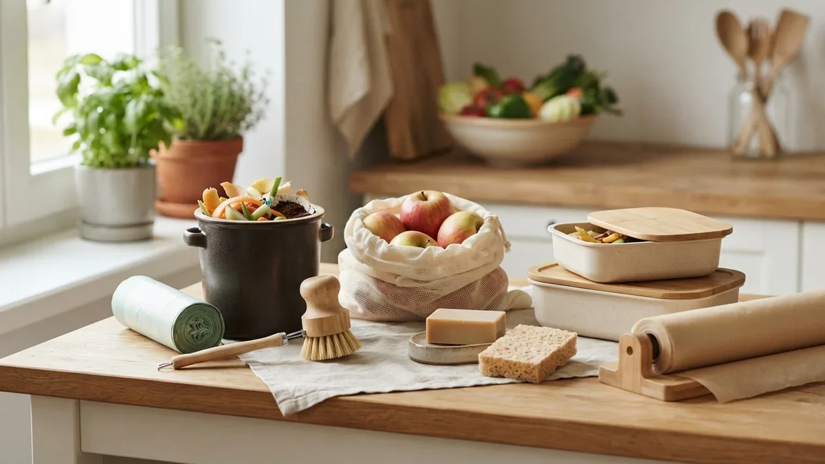 8 Compostable Kitchen Essentials for a Circular Home