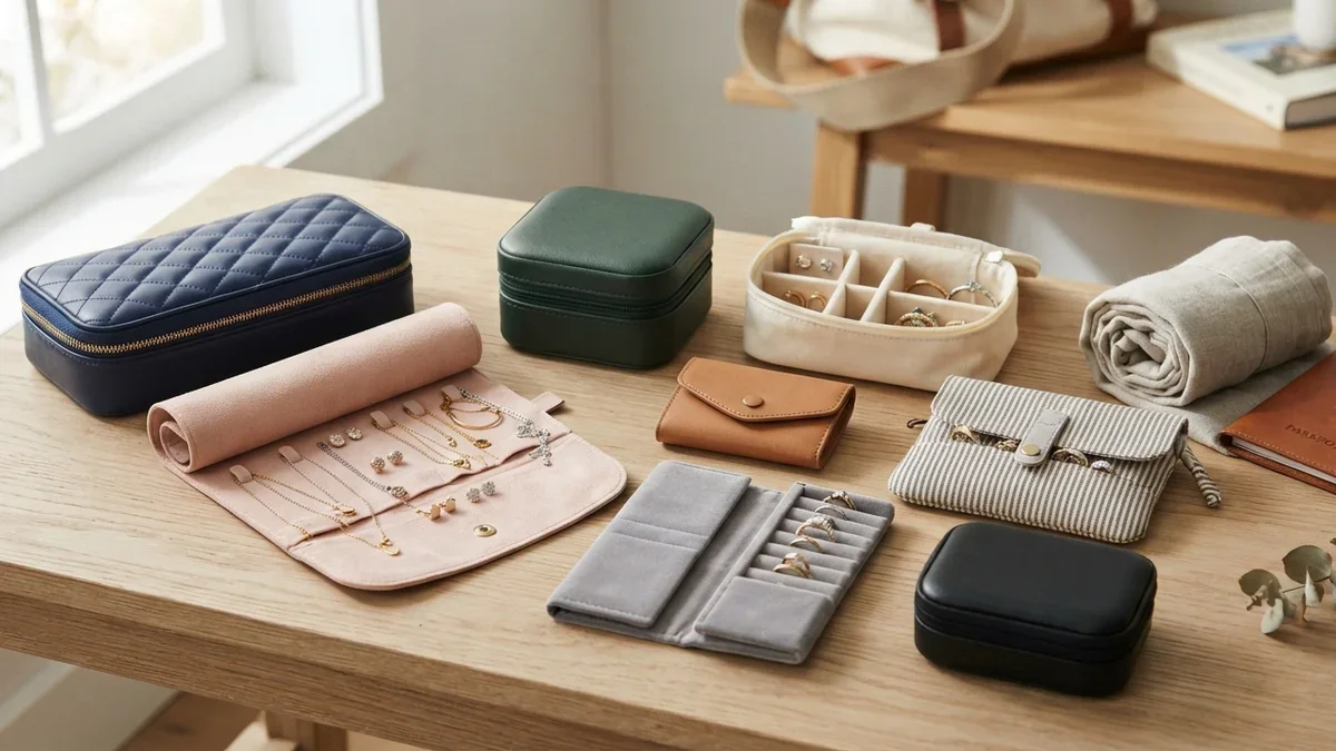 8 Jewelry Travel Cases and Organizers for Tangle-Free Packing