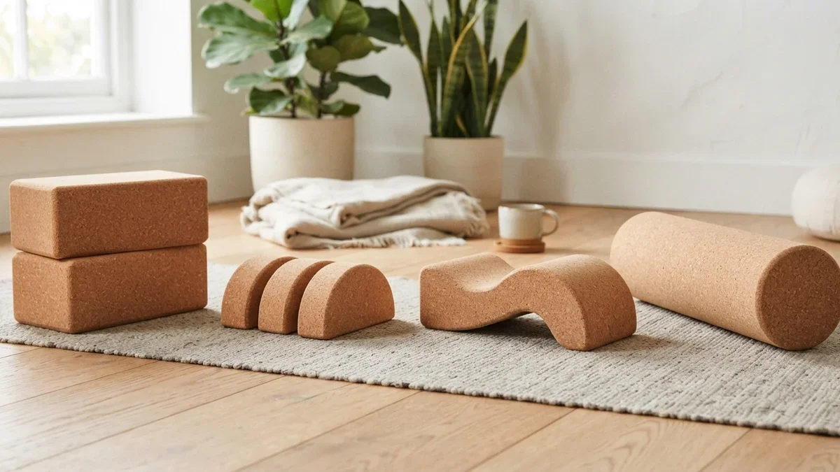 8 Cork Yoga Blocks and Props for a Supported Home Practice