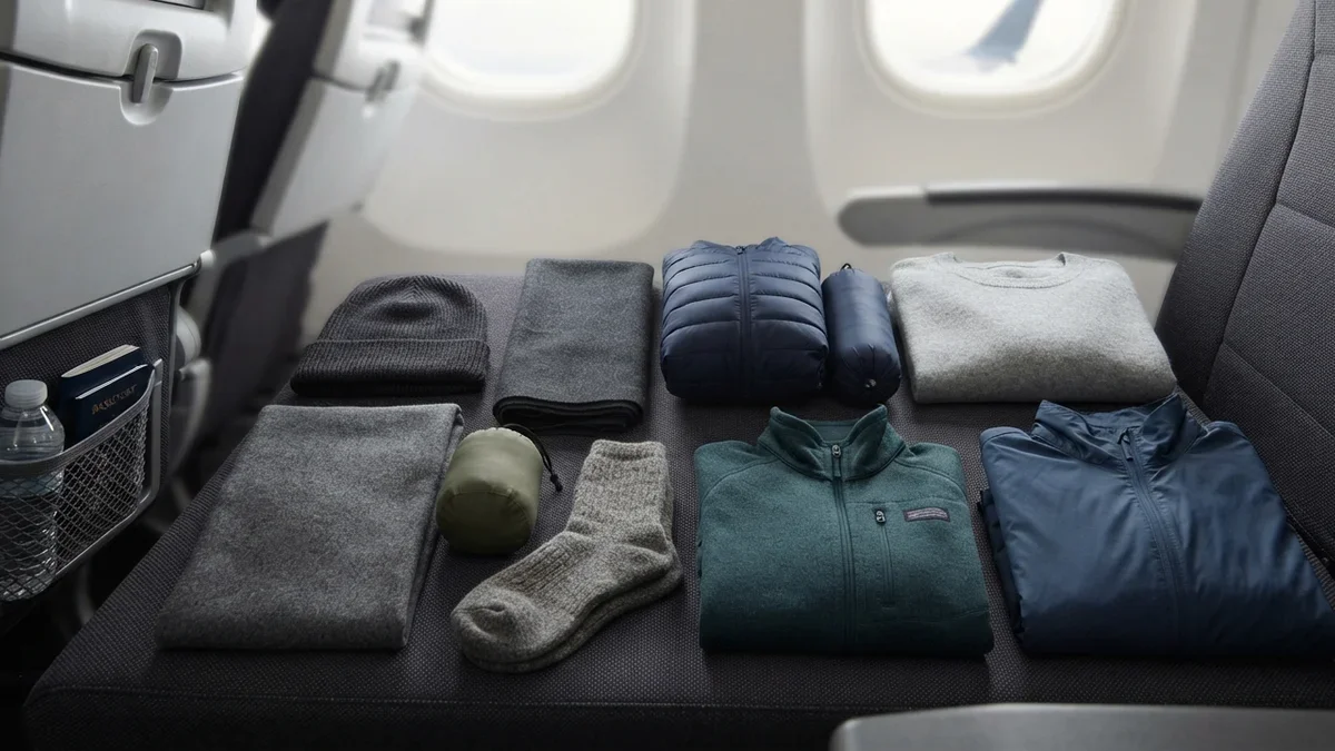 8 Packable Layers That Keep You Warm on Freezing Long-Haul Flights