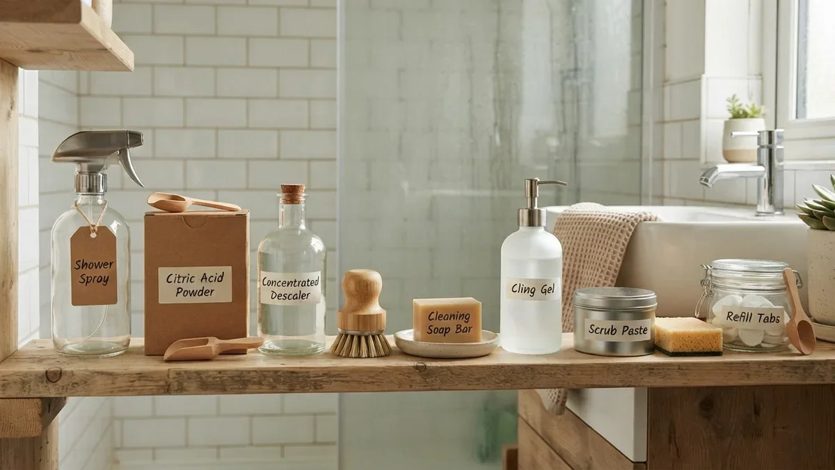 8 Eco Bathroom Cleaners That Tackle Limescale and Black Mold
