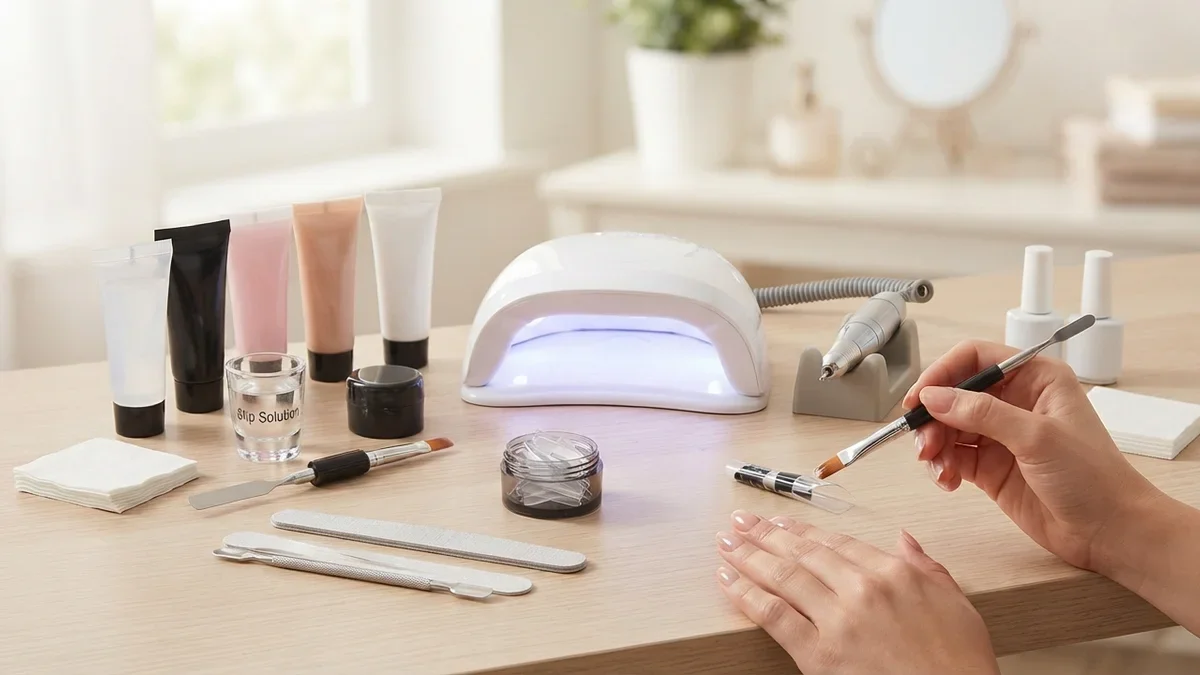 8 Poly Gel Nail Kits for Easy DIY Nail Extensions at Home