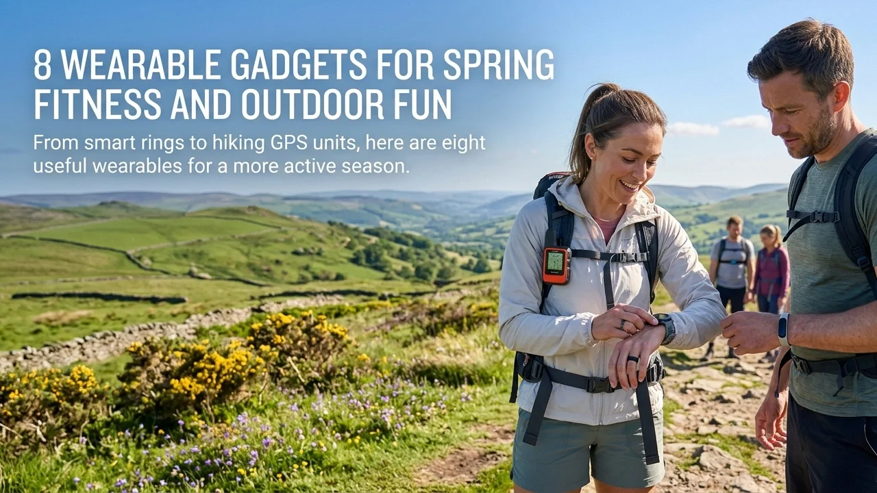 8 Wearable Gadgets for Spring Fitness and Outdoor Fun