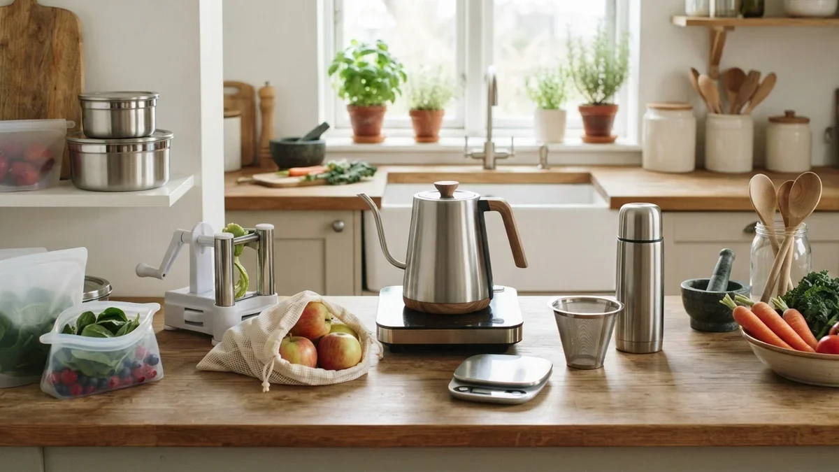 8 Sustainable Kitchen Gadgets That Reduce Food Waste and Energy Use
