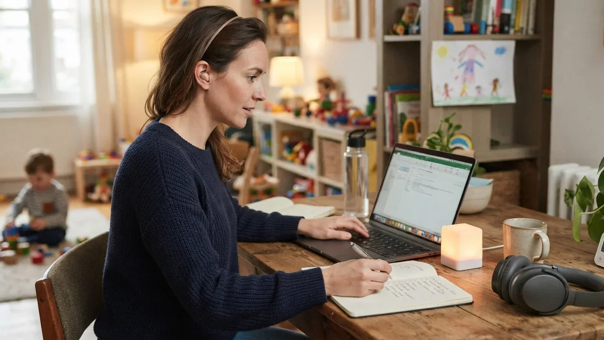 8 Focus Tools for Women Working From Home With a Busy Household