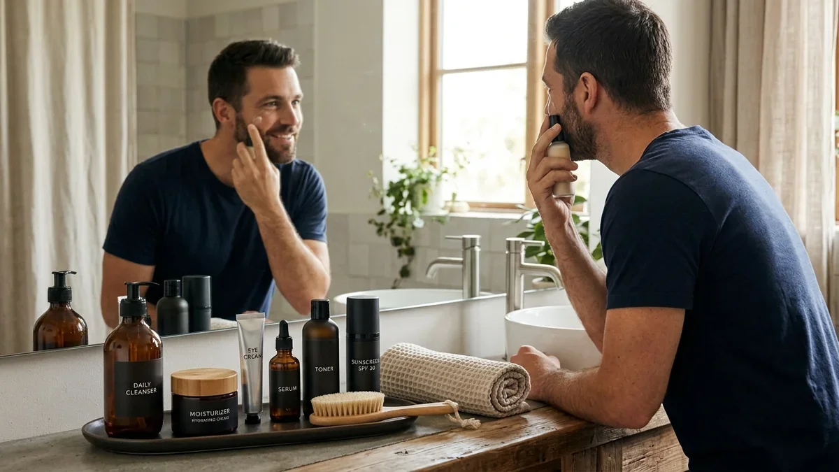 8 Men's Skincare Essentials for a Low-Effort Routine