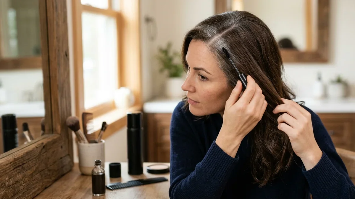 8 Root Touch-Up Products for Disguising Gray Regrowth on Brown Hair