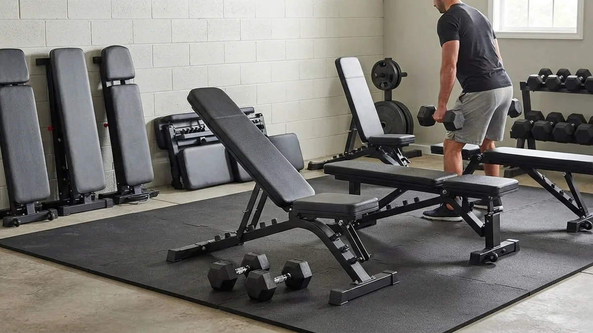 8 Adjustable Weight Benches for Pressing, Rows, and Step-Ups at Home