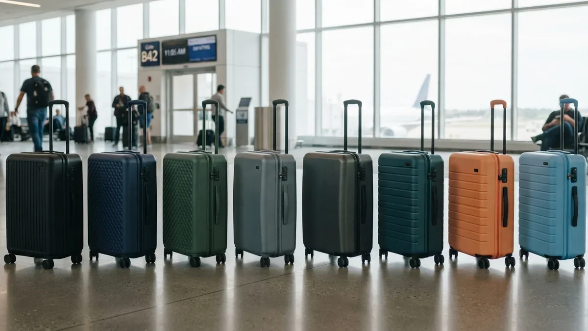 8 Lightweight Hardshell Suitcases Under 3kg for Easier Carry-On Travel