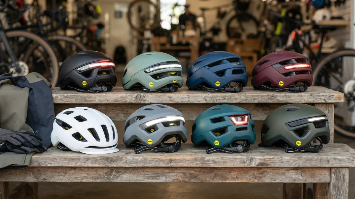 8 Women's Cycling Helmets With Integrated Lights and MIPS Protection