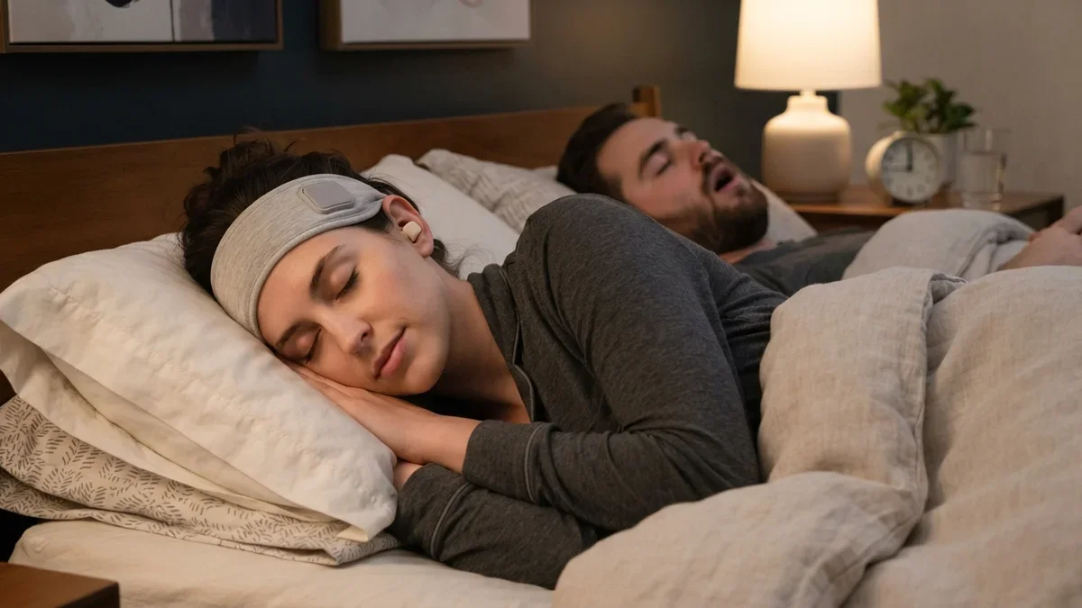 8 Sleep Earbuds and Headbands for Women Sharing a Bed With a Snorer