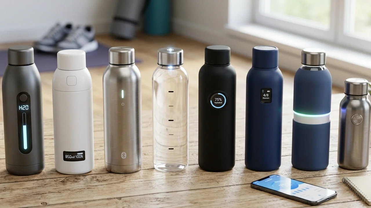 8 Smart Water Bottles That Track Your Daily Hydration