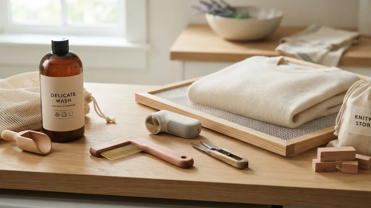 8 Wool and Cashmere Care Essentials for Longer-Lasting Knitwear