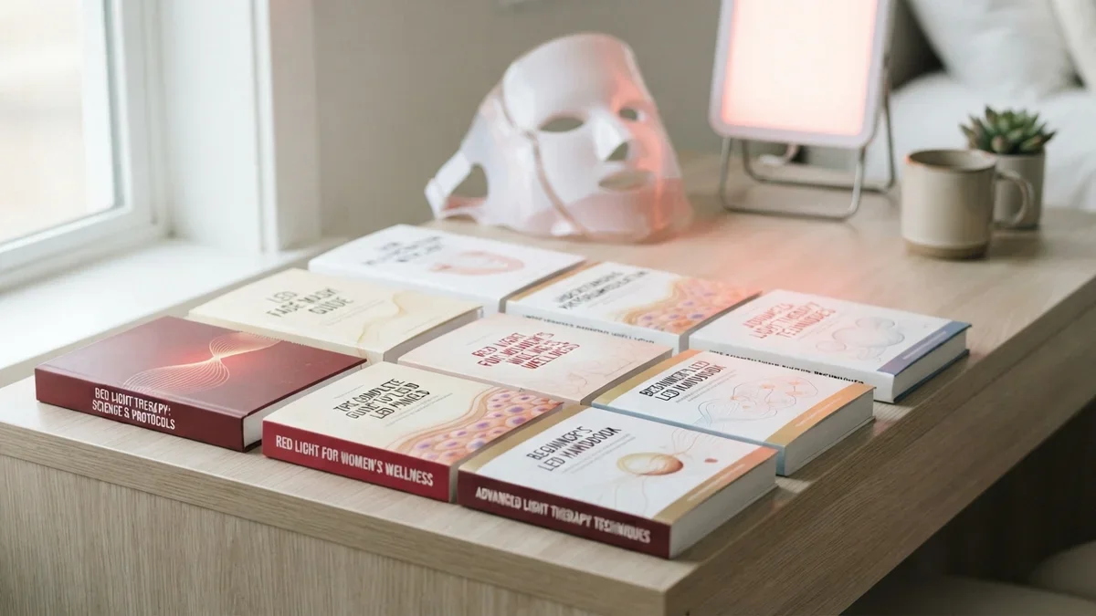 8 Red Light Therapy Books for Women Who Own an LED Face Mask or Panel