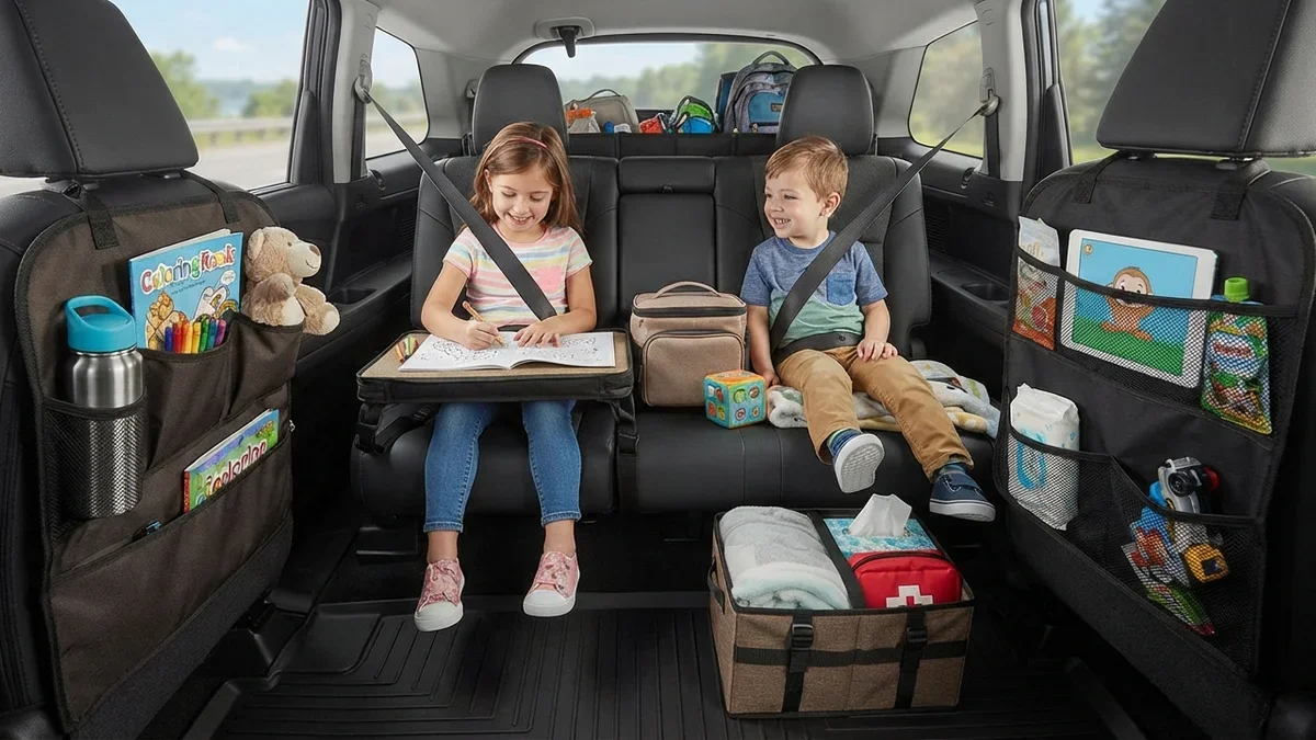 8 Car Organizers and Seat-Back Storage Solutions for Family Road Trips